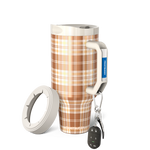Thicc Buddy 50oz | Pumpkin Patch Plaid